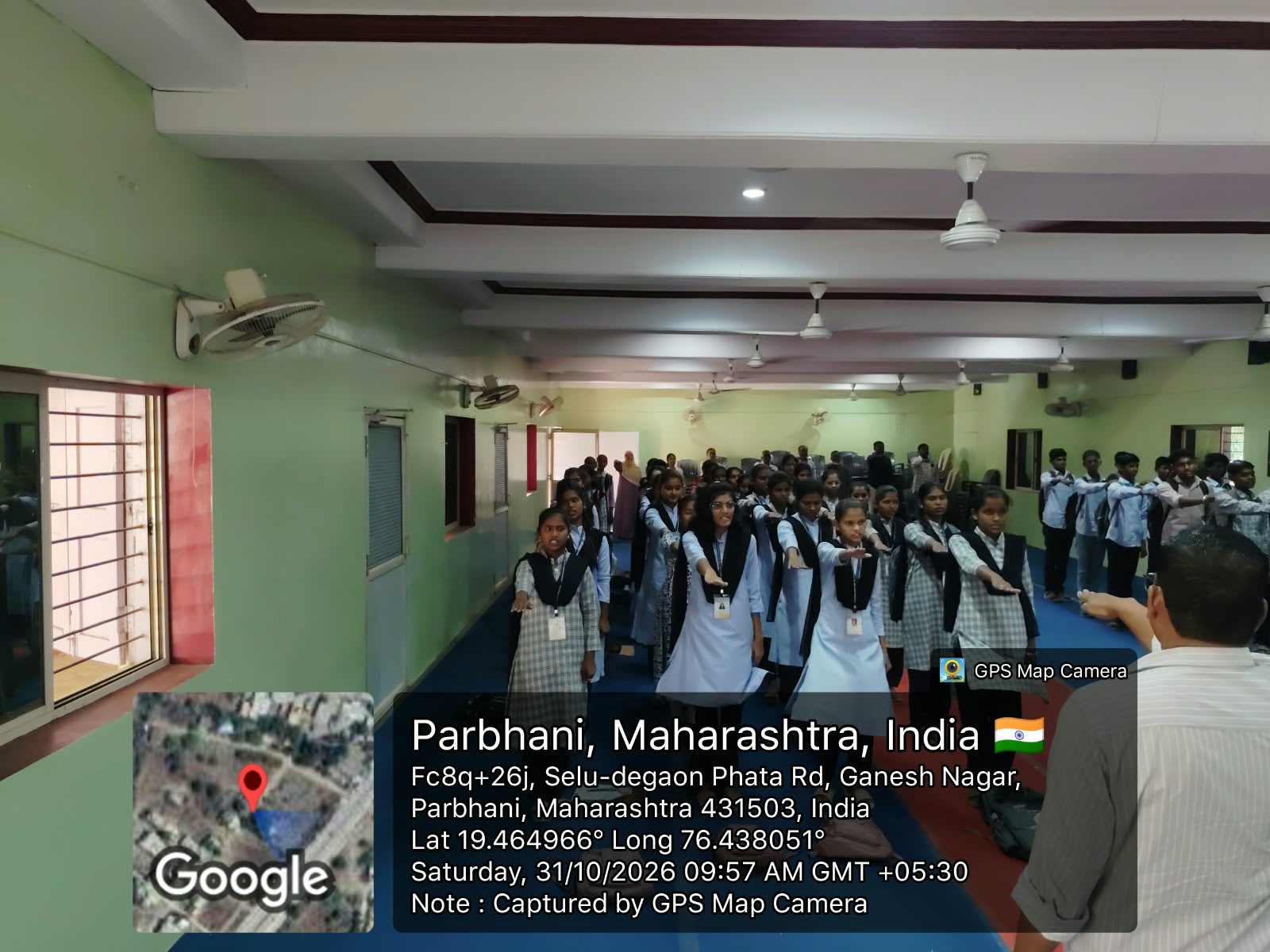 भ्रष्टाचार निर्मूलन व दक्षता जनजागृती प्रतिज्ञा, नूतन महाविद्यालय सेलू